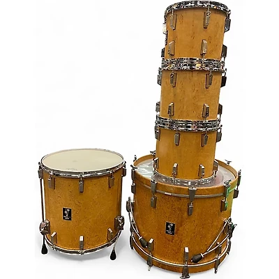Used 1980s SONOR 5 Piece Lite Scandinavian Birch Drum Kit