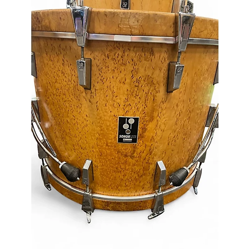 Used 1980s SONOR 5 Piece Lite Scandinavian Birch Drum Kit