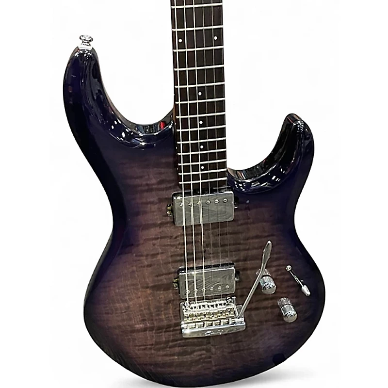Used Sterling by Music Man LK100 BLUEBERRY BURST Solid Body Electric Guitar