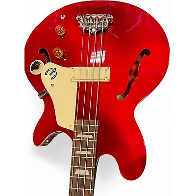 Used Epiphone Jack Casady Signature Red Electric Bass Guitar