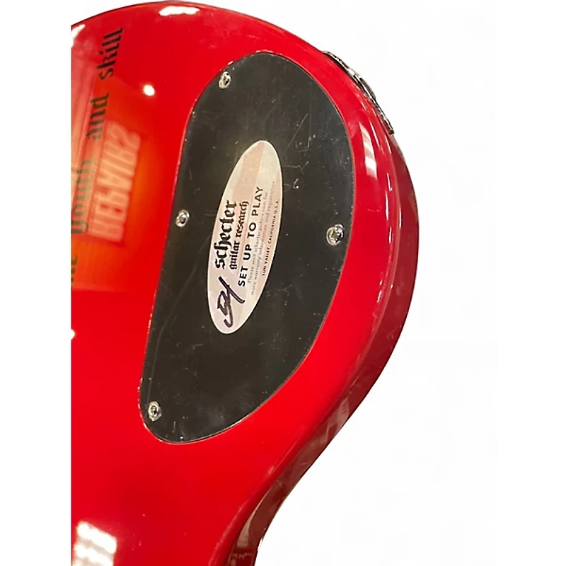 Used Epiphone Jack Casady Signature Red Electric Bass Guitar