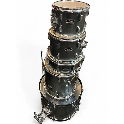Used Pearl 5 Piece ROADSHOW Gray Drum Kit