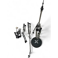 Used Pearl 5 Piece ROADSHOW Gray Drum Kit