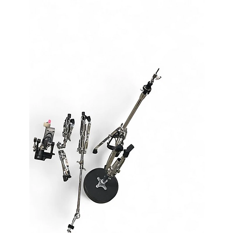 Used Pearl 5 Piece ROADSHOW Gray Drum Kit