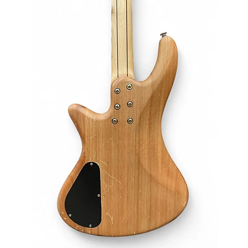 Used Schecter Guitar Research C4 Custom Natural Electric Bass Guitar