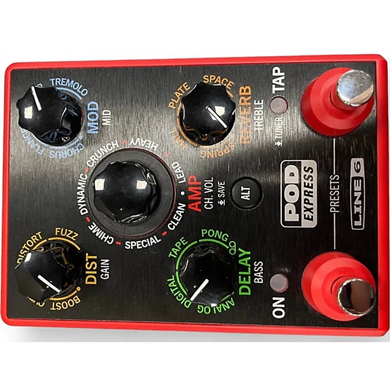 Used Line 6 Pod Express Amp Modeler Effect Processor