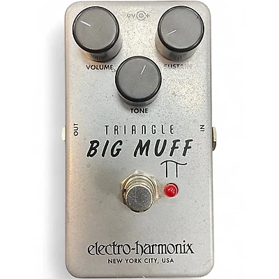 Used Electro-Harmonix Big Muff Triangle Pi Distortion Effect Pedal