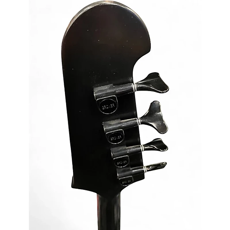 Used 2002 Gibson BLACKBIRD WORN BLACK Electric Bass Guitar