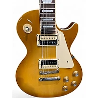 Used Gibson Les Paul Classic Honey Burst Solid Body Electric Guitar