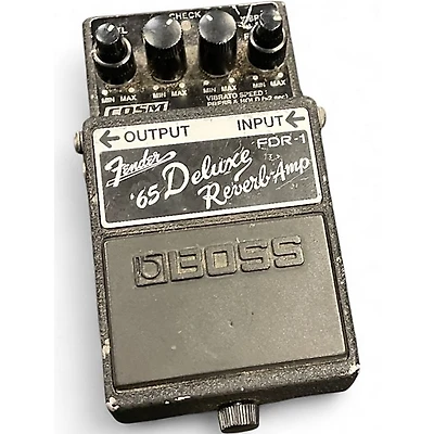 Used BOSS FDR1 Fender 65 Deluxe Reverb Effect Pedal