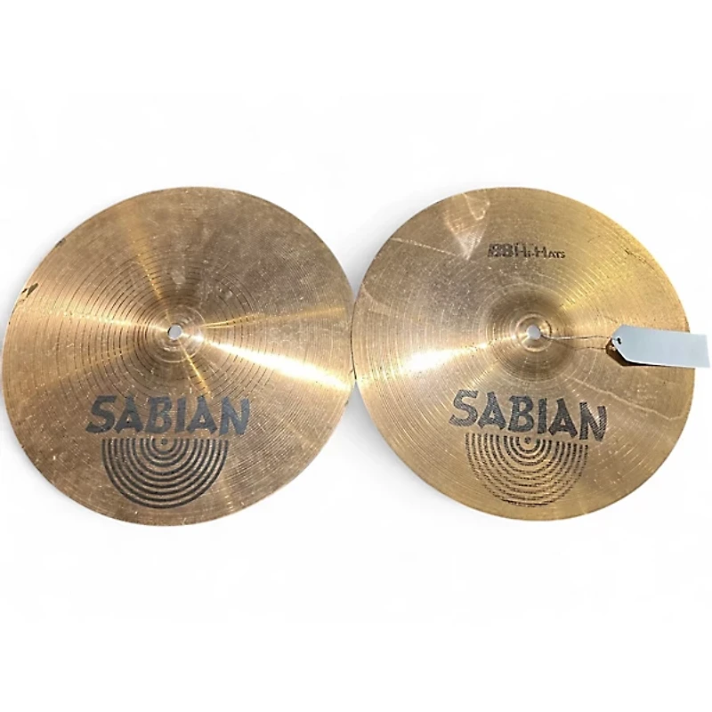 Used SABIAN 14in B8 Hi Hat Pair Cymbal