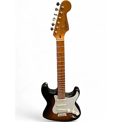 Used Squier Classic Vibe 1950S Stratocaster 2 Color Sunburst Solid Body Electric Guitar