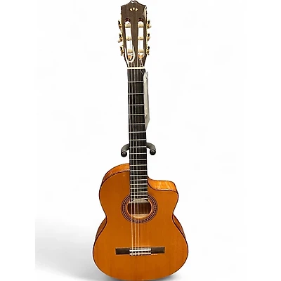 Used Cordoba C5-CET Thinline Natural Classical Acoustic Electric Guitar