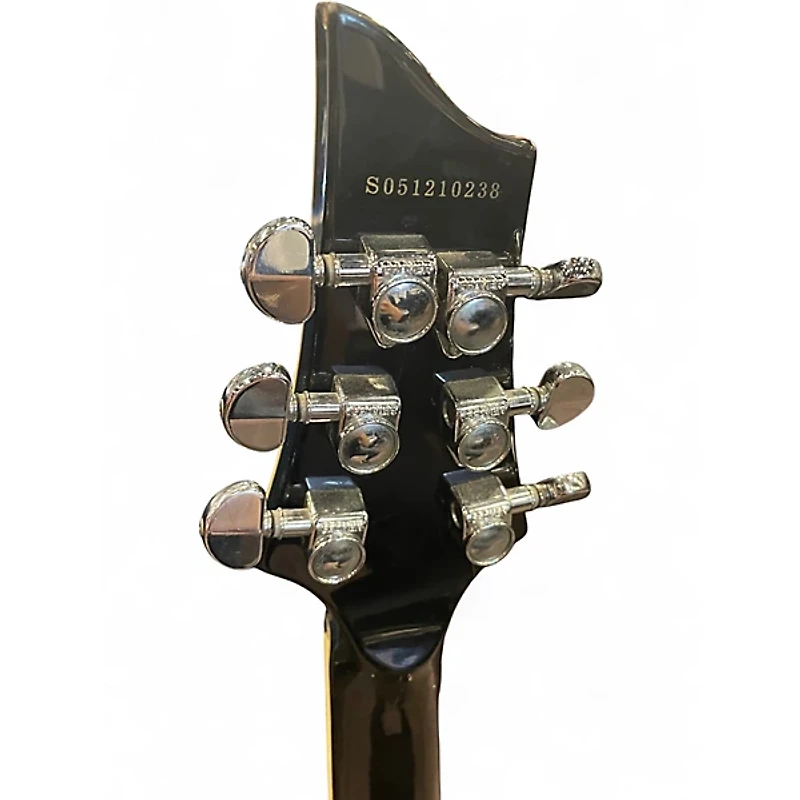 Used Schecter Guitar Research C1 Plus Crimson Red Burst Solid Body Electric Guitar