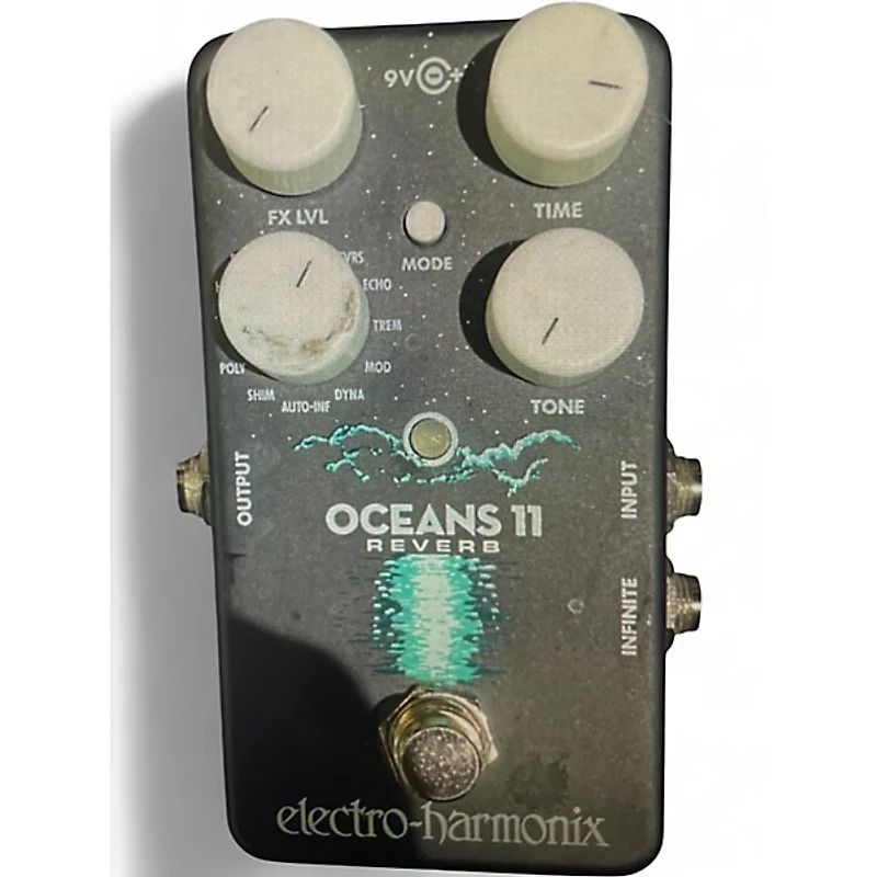 Used Electro-Harmonix Oceans 11 Reverb Effect Pedal