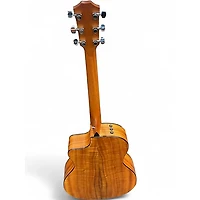 Used Taylor Custom 224CE-K DLX Natural Acoustic Electric Guitar