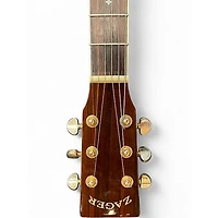 Used Zager ZAD-80CE Natural Acoustic Electric Guitar