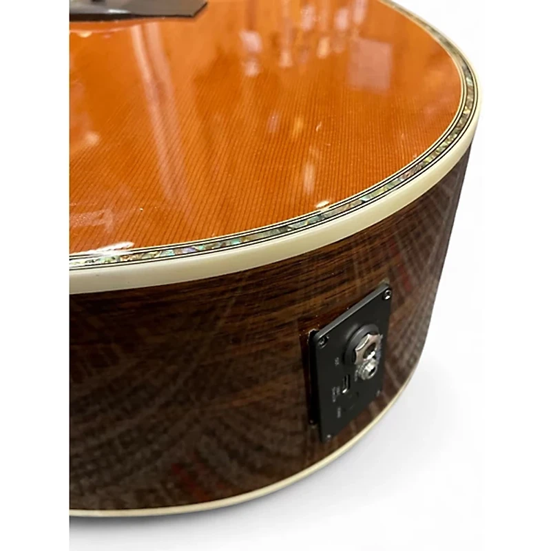 Used Zager ZAD-80CE Natural Acoustic Electric Guitar