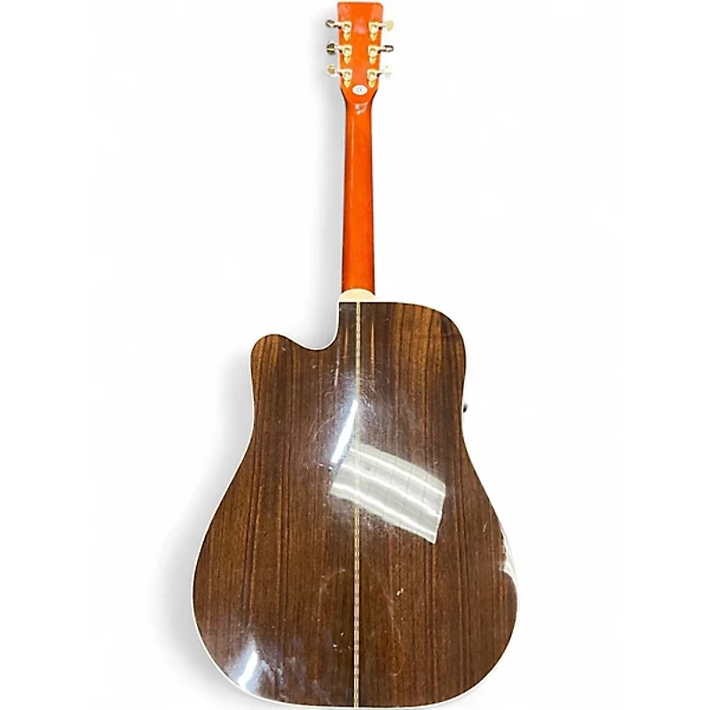Used Zager ZAD-80CE Natural Acoustic Electric Guitar