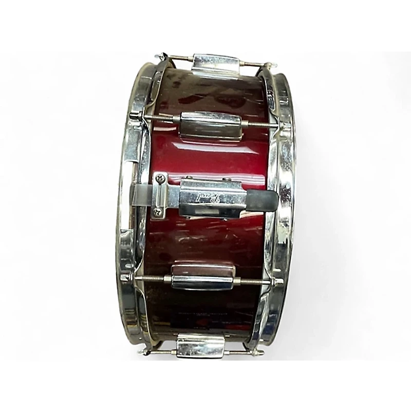 Used Pearl 5 Piece Forum red Drum Kit