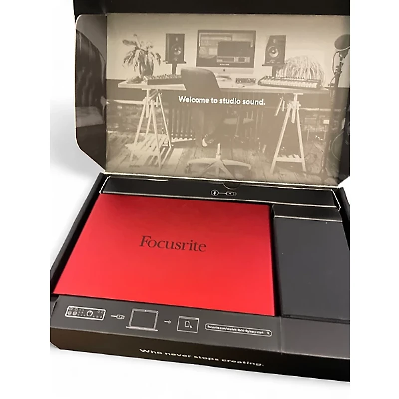 Used Focusrite Scarlett 16i16 Audio Interface