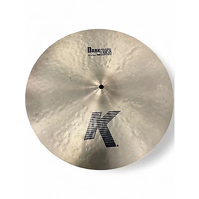 Used Zildjian 16in K Thin Dark Crash Cymbal