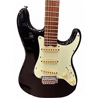 Used Schecter Guitar Research NICK JOHNSTON SIGNATURE Black Solid Body Electric Guitar