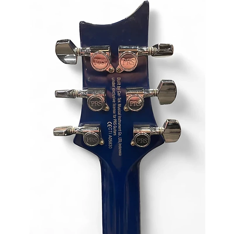Used PRS SE Standard 24 Blue Solid Body Electric Guitar