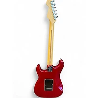 Used Fender American Deluxe Stratocaster Candy Apple Red Solid Body Electric Guitar