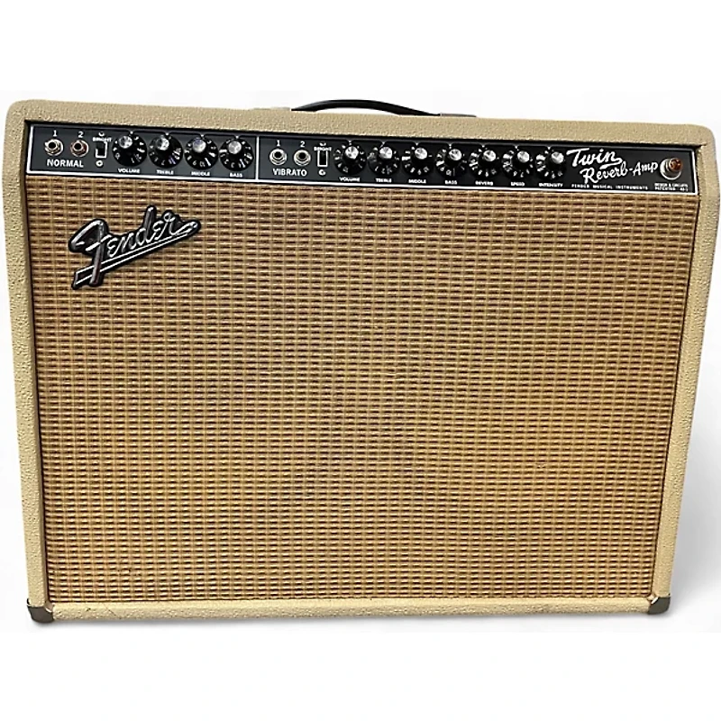 Used Fender Twin Reverb 2x12 Tube Guitar Combo Amp