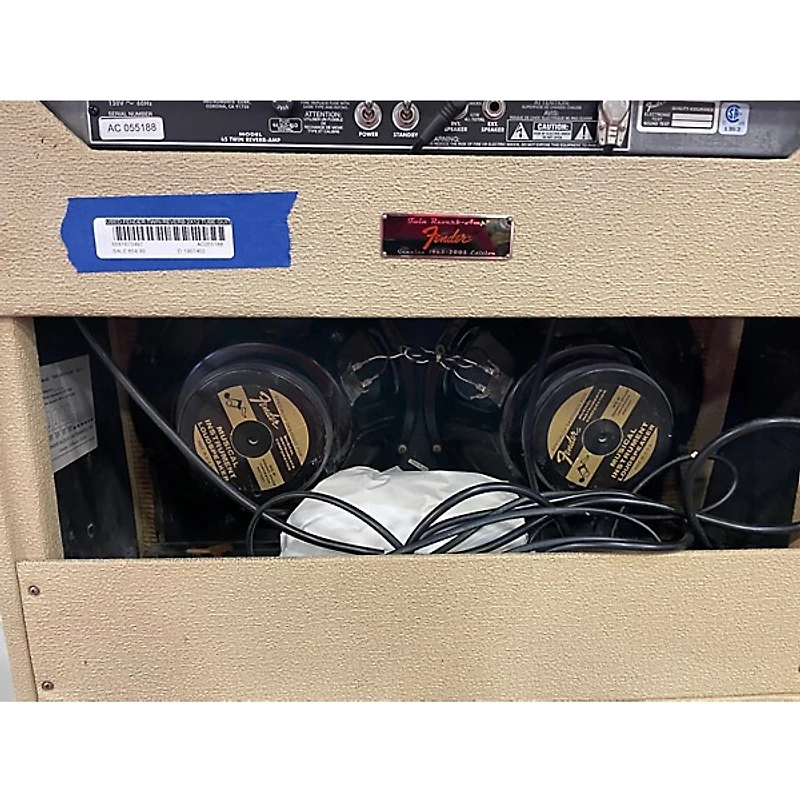 Used Fender Twin Reverb 2x12 Tube Guitar Combo Amp