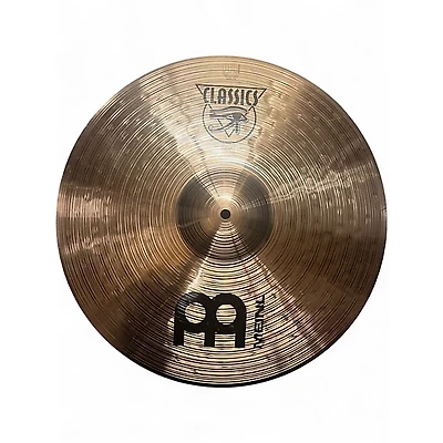 Used MEINL 18in MEINL CLASSICS CRASH 18 Cymbal