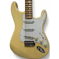 Used Fender Artist Series Yngwie Malmsteen Stratocaster Cream Solid Body Electric Guitar