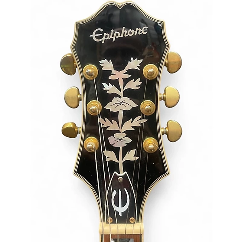 Used Epiphone Sheraton II 2 Tone Sunburst Hollow Body Electric Guitar