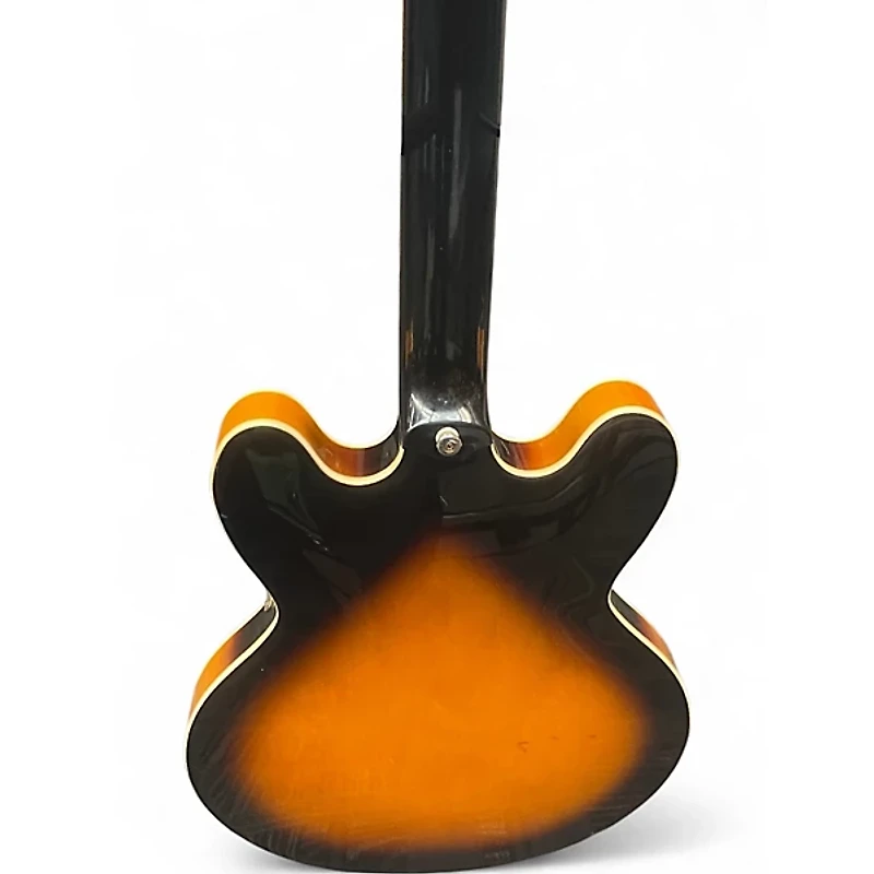 Used Epiphone Sheraton II 2 Tone Sunburst Hollow Body Electric Guitar
