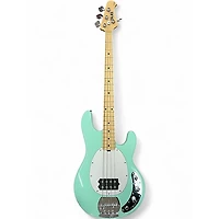 Used Sterling by Music Man Sub 4 Seafoam Green Electric Bass Guitar