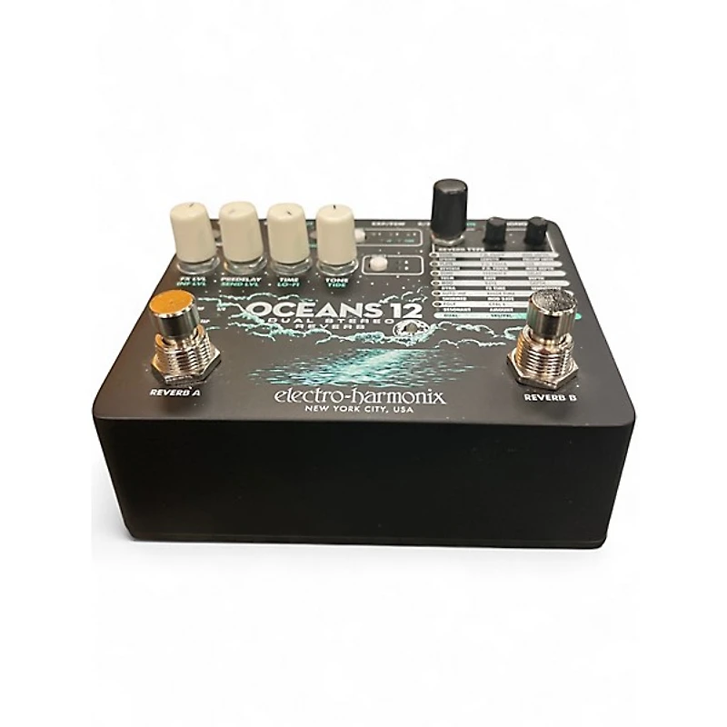 Used Electro-Harmonix OCEANS 12 Effect Pedal