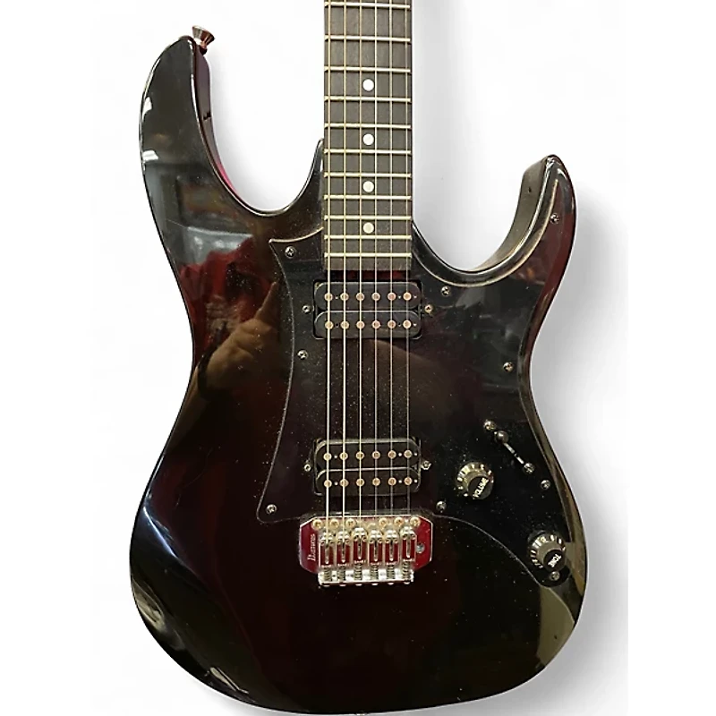 Used Ibanez GRX20Z Black Solid Body Electric Guitar