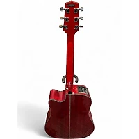 Used Takamine GD30CE Red Acoustic Electric Guitar