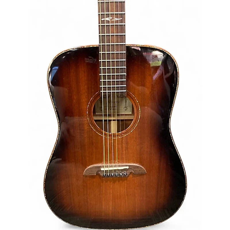 Used Alvarez MDA66SHB Tobacco Burst Acoustic Guitar