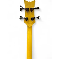 Used Schecter Guitar Research Stiletto Extreme 4 String Crimson Red Burst Electric Bass Guitar