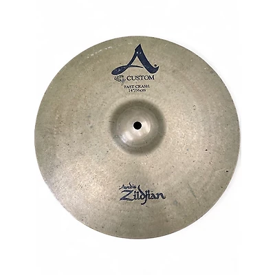Used Zildjian 14in A Custom Fast Crash Cymbal