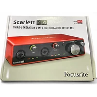 Used Focusrite Scarlett 4i4 Gen 3 Audio Interface