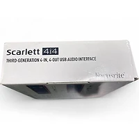 Used Focusrite Scarlett 4i4 Gen 3 Audio Interface