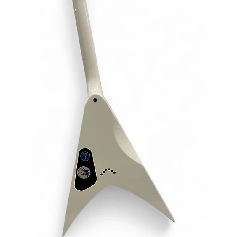 Used ESP LTD DV8R Dave Mustaine Signature White Solid Body Electric Guitar