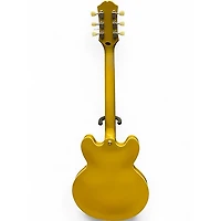 Used Epiphone ES355 Metallic Gold Hollow Body Electric Guitar