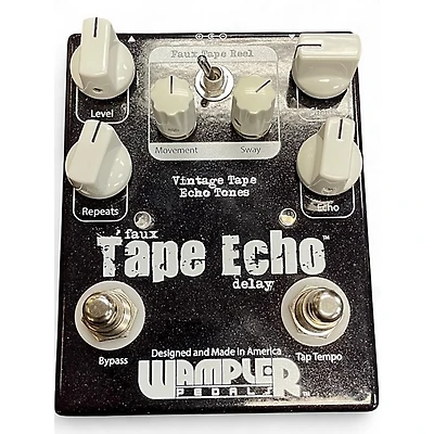 Used Wampler Faux Tape Echo Delay Effect Pedal