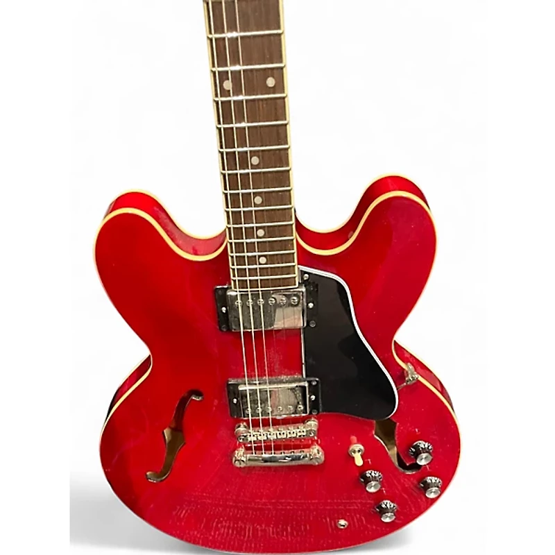Used Epiphone ES355 Red Hollow Body Electric Guitar