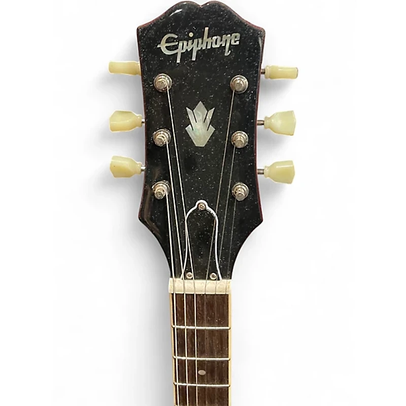 Used Epiphone ES355 Red Hollow Body Electric Guitar