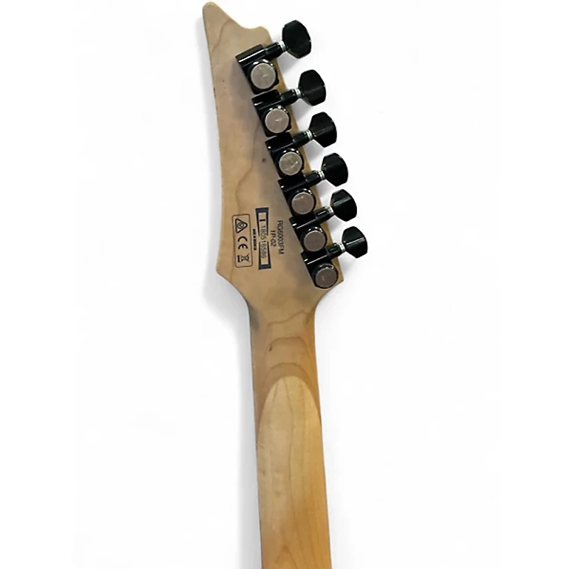 Used Ibanez RG6003FM Black Solid Body Electric Guitar